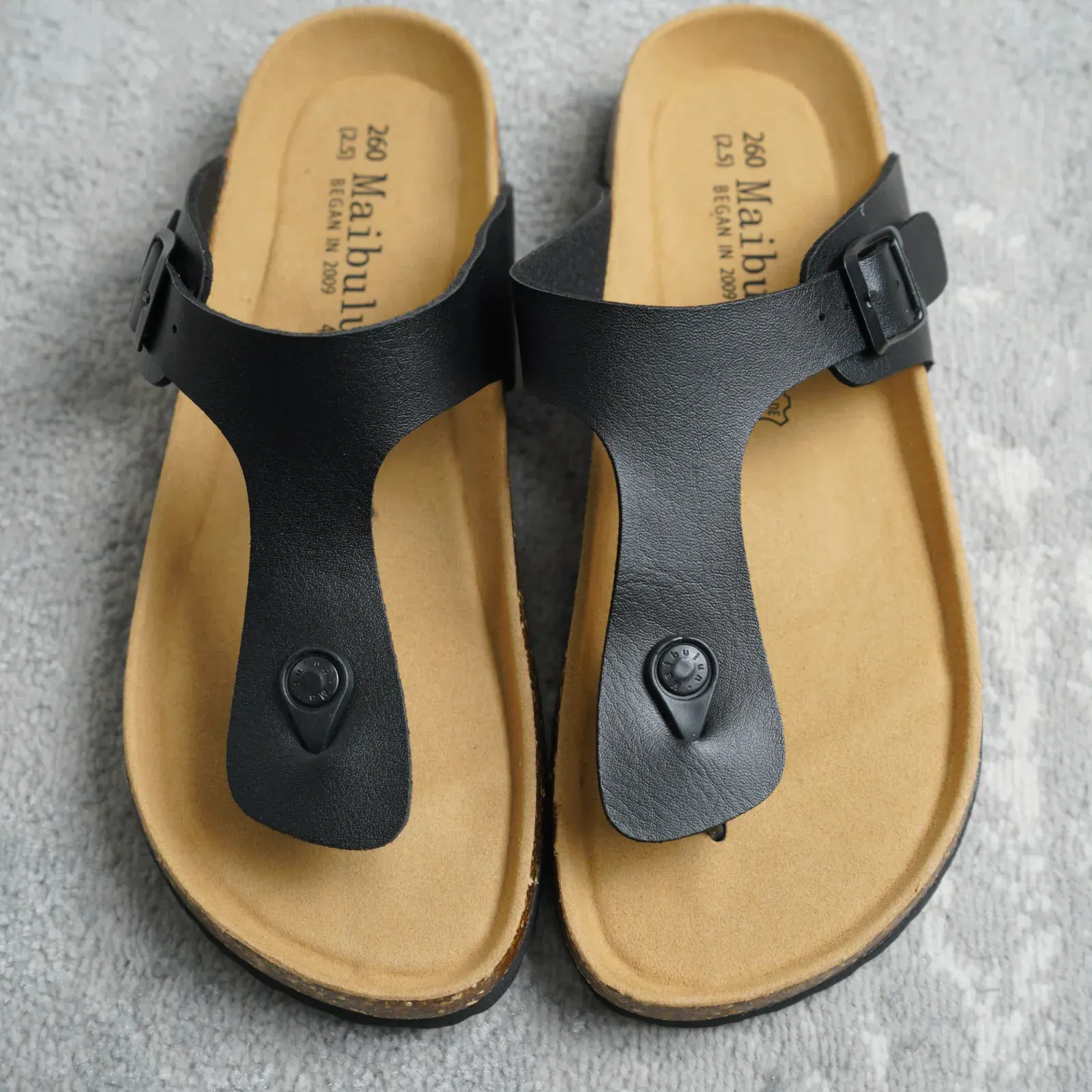 Maibulun T- Strap — Black