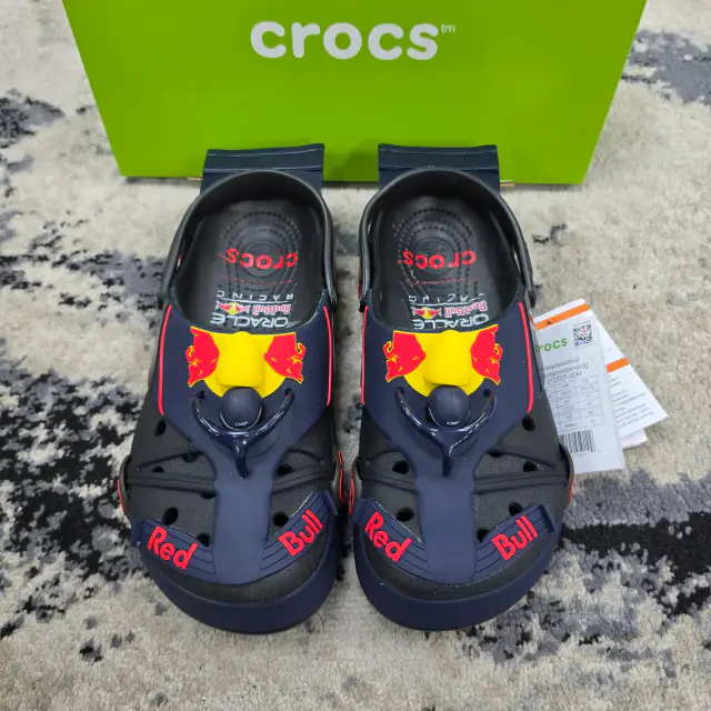 Oracle Red Bull Racing Crocband Clog — Multi-Navy/Red