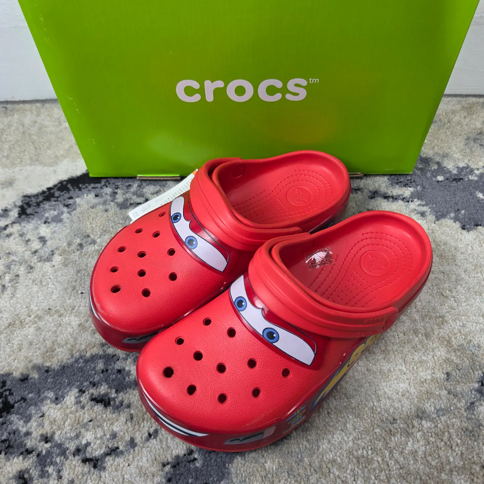LIGHTNING MCQUEEN CLOGS